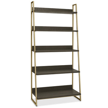 Bentley Designs Athena Fumed Oak Open Display Unit